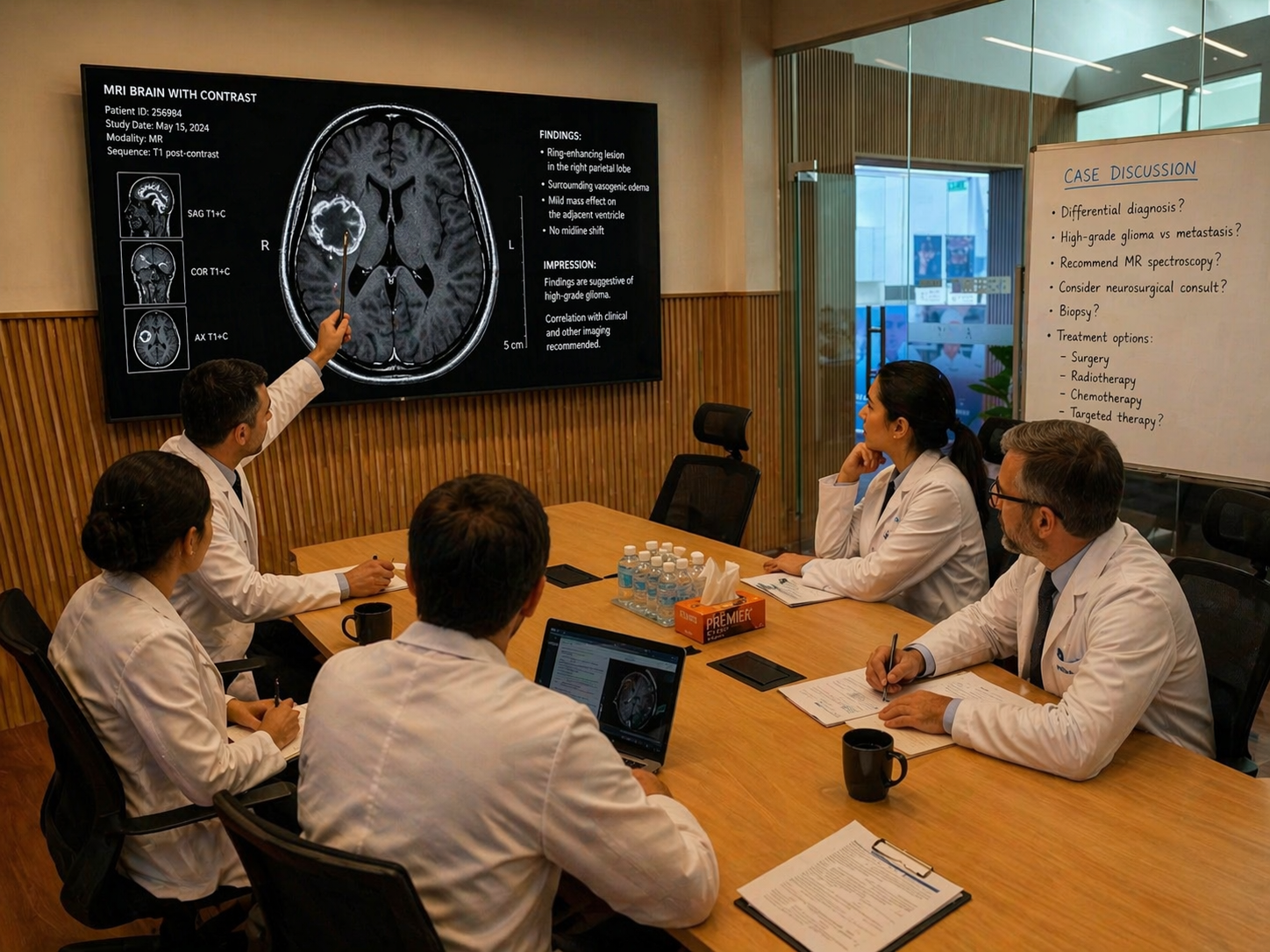 OncoXAI multidisciplinary oncology clinic